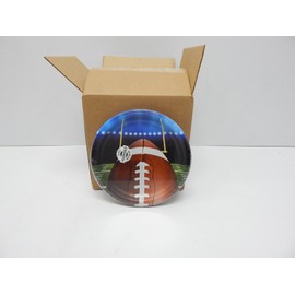 Creative Converting 323967 Football Fever 8.75" Dinner Plates 12pks/8ct (96ct)