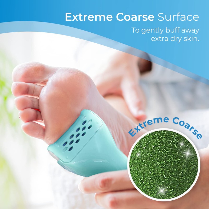 4 x EXTREME Coarse Green Replacement Rollers Compatible with Emjoi