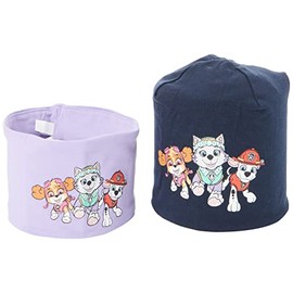 Pieces Baby Girls' Nmffida Pawpatrol Maxi Headb/Hat Cplg, Sand verbena/pack: headb/sand verbena. HAT/Dark Sapp
