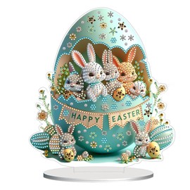 Feegela 5D Diamond Painting Stand, Diamond Painting Table Decoration, DIY Diamond Painting Adults, Craft Set Diamond Painting Children Girls for Beginners, Family Decoration, Gift