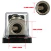 BOJACK 0/2/4 Gauge AWG in Line ANL Fuse Holder with