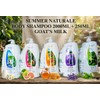 Summer Naturale Body Shampoo 2000ml + Goat Milk Body Wash