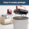 Eyliden Carpet Sweeper, Mini Size Lightweight Hand Push - No