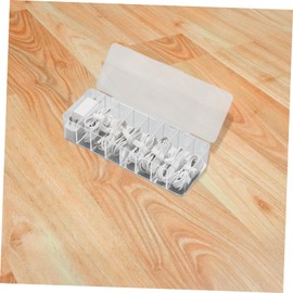 LABRIMP Desk Accessories Storage Organizer Capacity Compartment Cord Organizer Box with Wire Ties Durable Cable Storage for Data Cables Power Cords