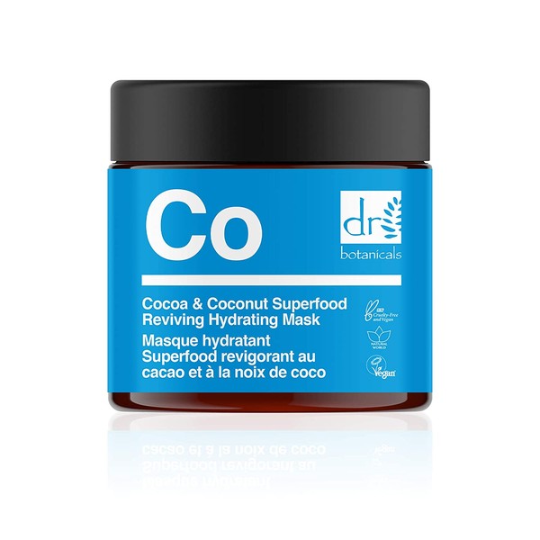 The Apothecary Collection by Dr Botanicals Cocoa & Coconut Superfood Reviving Hydrating Mask (60 ml / 2.02 fl oz)