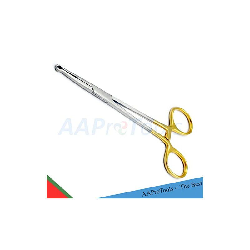 AAProTools No Scalpel Vasectomy Forceps Set Ring Fixation 14 cm