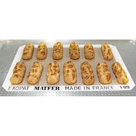 Matfer Bourgeat 321004 Exopat Nonstick Baking Mat, Gray