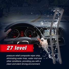 3 Wipers 20"/20"/12" Windshield Wiper Blades Replacement for Ford Escape 2012 2011 2010 2009 2008 OEM Quality Automotive Windshield Wiper Blades,Pinch Tab