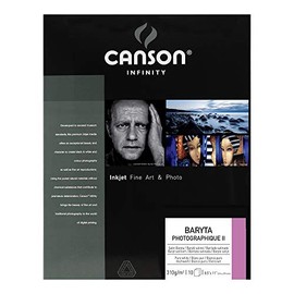 Canson Infinity Digital Paper, Baryta Photographique II, 310G, 8.5 X 11 inches, 10 Sheets (F11-BPL310851110)