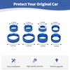 RT-TCZ for Silverado Radio AC Control Knobs Cover Trim Rings