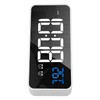 Mirror LED Alarm Clock Two Sets of Alarm Rechargeable Voice