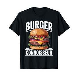 Burger Connoisseur Juicy Cheese Delight T-Shirt