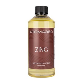 Aroma360 - Zing Fragrance Oil Blend - Luxury Aromatherapy Scent Diffuser Oil - Mandarin, Neroli and Musk 16.9 fl oz, 500mL