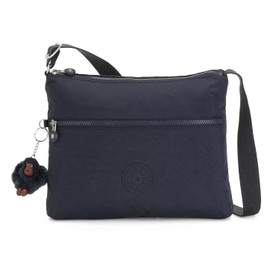 Kipling Annabelle Crossbody para mujer, bolso mediano, bolsa de poliéster, Tonal azul real, 11.25''L x 9.5''H x 1.5''D