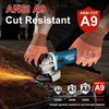 2 Pairs Highest Level Cut Resistant Gloves, ANSI A9 Cut