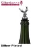 SILBERKANNE Bottle Stopper Cork Stopper Deer L 9 cm Chrome-Plated