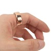 Smart Ring Pink Gold Sleep Monitor Health Tracker Waterproof Aluminum