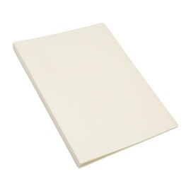 Lilaly 1 Pack Document Organizer Folio, Binder with Plastic Sleeves Presentation Folders, Plastic Sheet Protectors 30 Pockets(Off-White)