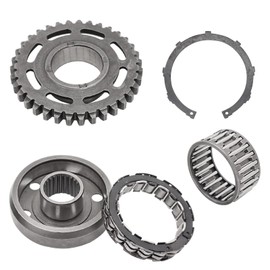Starter Starting Clutch Gear Bearing for Honda CRF450X 2005-2017 TRX450ER 2006-2014, OEM# 28125-MEY-671 28110-MEY-670 91012-PN6-701