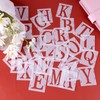 AIEX 43pcs 2 Inch Letter and Number Templates, Reusable Plastic