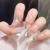 Yuzhiye Nail Parts Stone Chain 1.5mm 2mm 4pcs 200cm Rhinestone