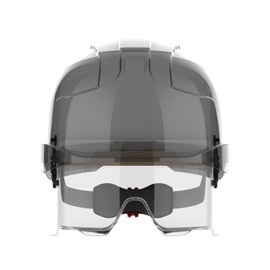 JSP - JSP - EVO VISTAlens Safety Helmet with Integrated Eyewear - Vented, White/Smoke
