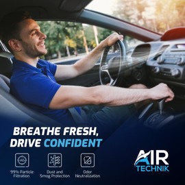 AirTechnik CF11920 Cabin Air Filter w/Activated Carbon (2 Pack) | Fits Ford C-Max and Escape 2013-2019, Focus 2012-2018, GT 2017-2022, Transit Connect 2014-2023, Lincoln MKC 2015-2020 - CV6Z-19N619-A