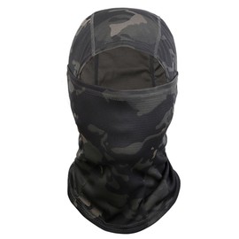 SHSHbuy Balaclava, Camo Face Mask, Ski Mask, Motorcycle Mask, Neck Gaiter, UV Protection, Balaclavas for Men, Women, Motorcycle, Cycling, Sports (Khaki)