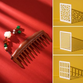 3PCS Simulated Window Light Shadow Photography Backdrop Board Photo Props Recyclable Shooting Desktop Product Background Be Suitable for Small Products Backdrops Food Cosmetics Jewelry