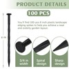 Landscape Spikes, Plastic Landscape Edging Spikes 8 Inch (100 Pack)