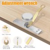 lasuroa 2pcs Pocket Door Wrenches, Bi-Fold Closet Door Pivot Adjustment