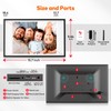 Frameo Digital Picture Frame 12.7'' 64GB Photo Frame, 1440 *