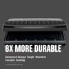 George Foreman Family-Size Grill & Panini Press, Nonstick Ceramic Coating,