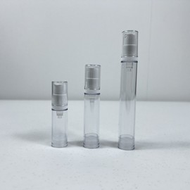 Mini Vacuum Cosmetic Containers Empty Pump Bottle/15 10ea