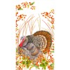 Caspari Turkey and Berries Guest Towel Napkins 15 per pack