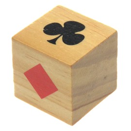 Hickoryville Trump Suit Marker Indicator for Euchre Bridge Pinochle and Other Card Games Large Pips 1.2"