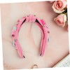 FOMIYES Jeweled Knotted Headband for Women Lightweight Rhinestone Embellished Hairband