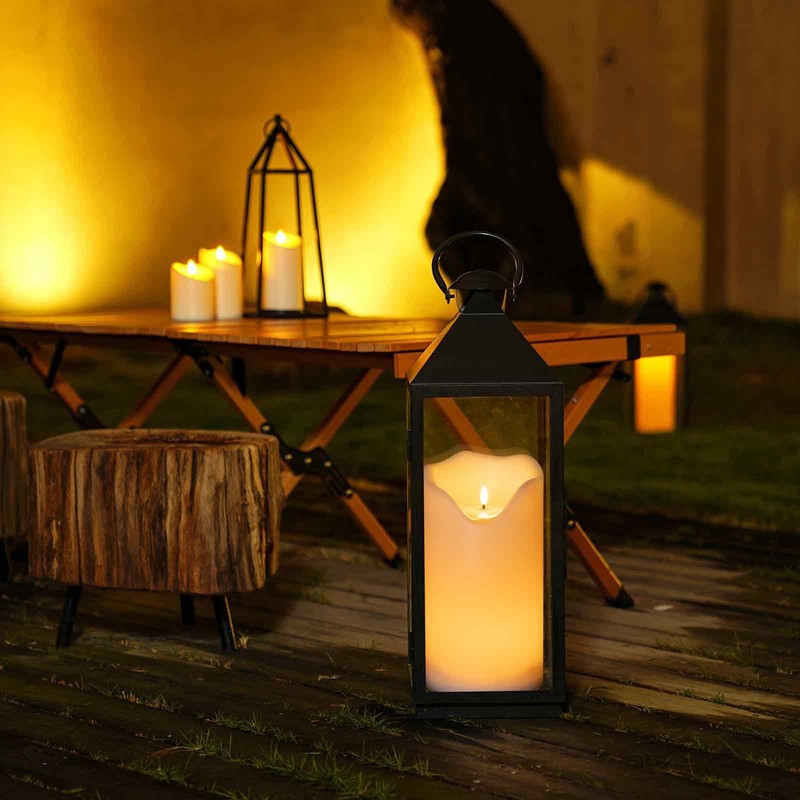 Homemory 6" x 12" Extra Large Outdoor Waterproof Candle with