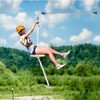 Fologtoo Zipline Spring Brake, 9.8ft Extra Long Heavy Duty Stainless