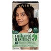 Clairol Natural Instincts Demi-Permanent Hair Dye, 3 Brown Black Hair