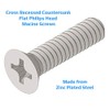 M4x50 Countersunk Machine Screws, Phillips Bolts, Cross Recessed Flat Head