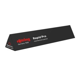 rOtring Rapid Pro Rapid Pro Pencil 0.5mm Black Set Tikky Hi-Polymer Leads 0.5mm HB and Eraser B20