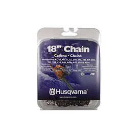 Husqvarna Chainsaw Chain 18-Inch .050 Gauge .325 Pitch Low Kickback Low-Vibration, Orange/Gray, 18 inches (531300439)