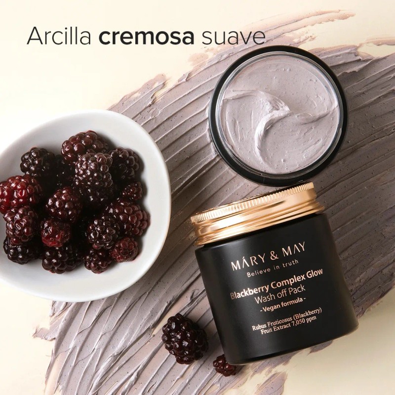 🔥 Mary & may blackberry complex glow gel facial 125g