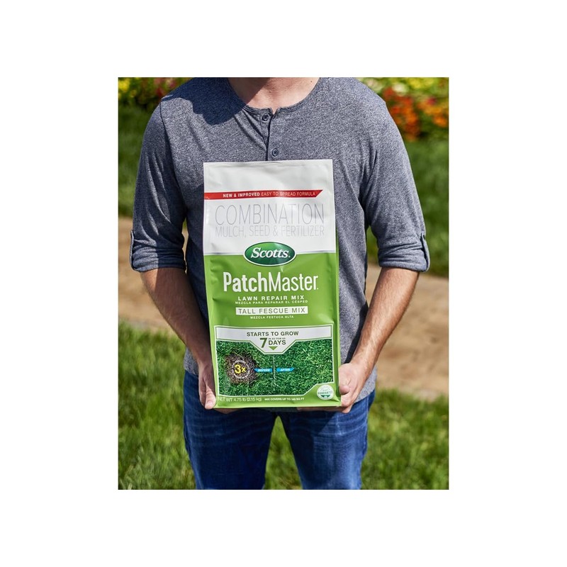 Patchmaster Lawn Repair Mix, Tall Fescue, 4.75-Lbs.