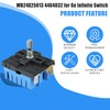 WB24X25013 Infinite Control Switch Replace for GE Range, 191d4774p005 Control