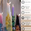 Candlestock Hippie Drippy Drip Candles - Pack of 6 Dripping