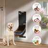 3-Flap Dog Door, Large Doggy Door for Wall, Never Rust