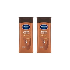 Vaseline Intensive Care Cocoa Radiant Daily Body Lotion - Made with Pure Cocoa Butter to moisturise dry skin and a natural glow