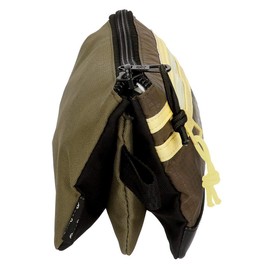 Pepe Jeans Caden Triple Pencil Case Green 22x12x5 cms Polyester